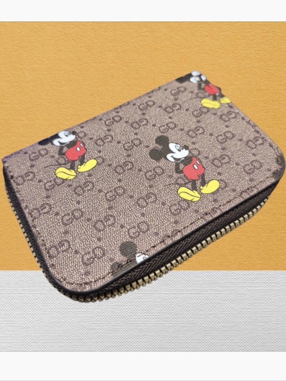 Mickey Mouse Mini-Zip-Around Card Wallet